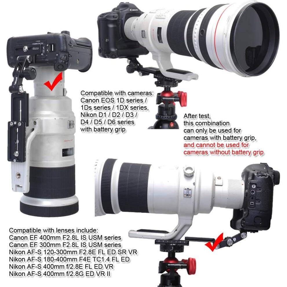 Placa de Liberación Rápida iShoot QS-80PLUS 80mm Arca-Swiss