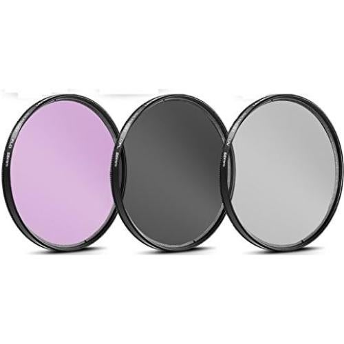 Juego de Filtros Canon 58mm 7PC UV-CPL-FLD + Acercamiento