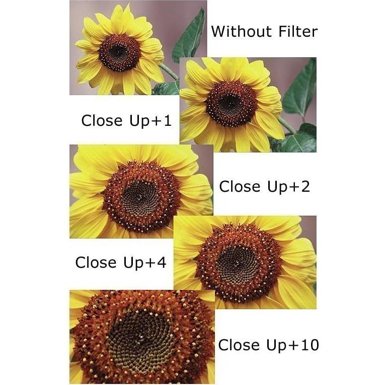 Juego de Filtros Canon 58mm 7PC UV-CPL-FLD + Acercamiento