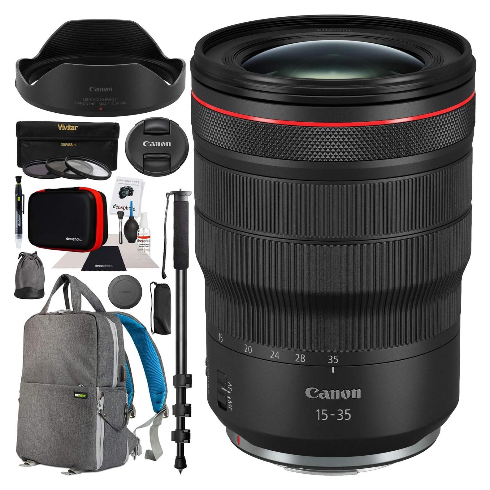 Lente Canon RF 15-35mm F2.8 L IS USM para EOS R - Ultra Gran Angular