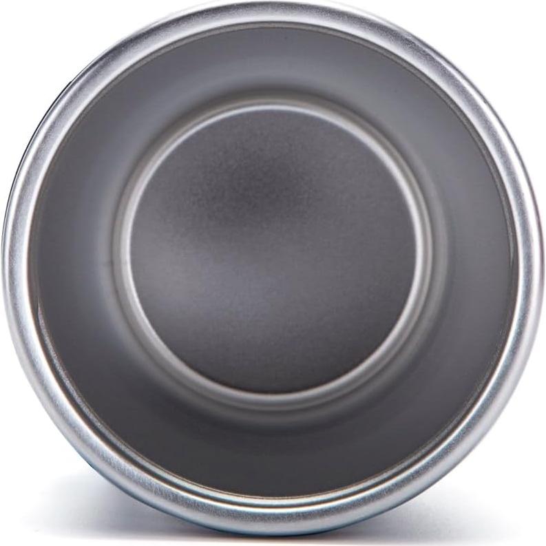 Taza de café con lente de cámara MUGEER BTY 0.4L aislada