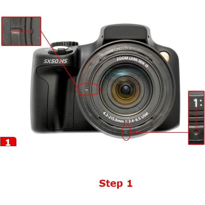 Anillo Adaptador de Filtro JJC RN-DC67A para Canon PowerShot