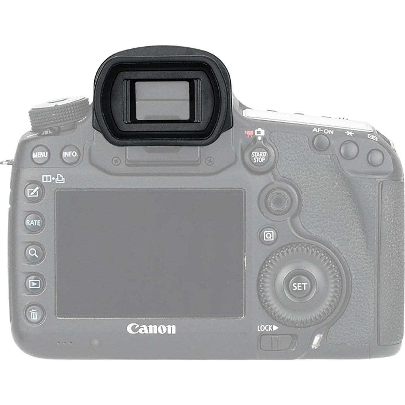 Copa Ocular Ergonómica KIWIFOTOS para Canon EOS 1D/5D/7D