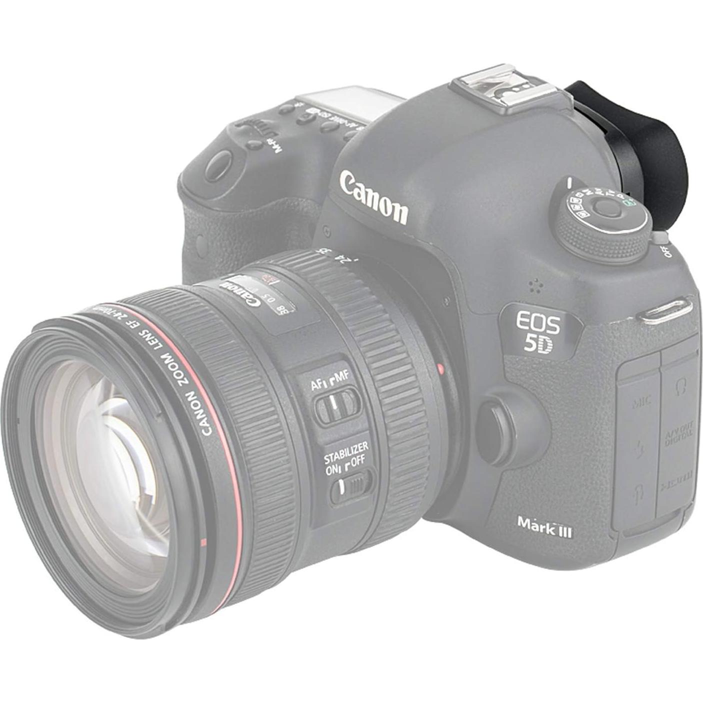 Copa Ocular Ergonómica KIWIFOTOS para Canon EOS 1D/5D/7D