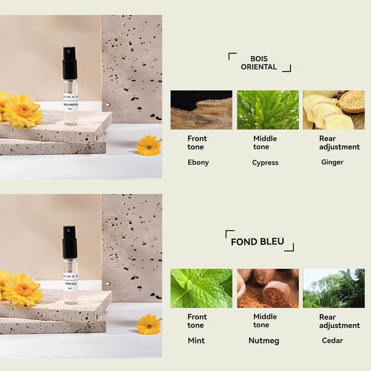 Conjunto de Muestras de Fragancias para Hombres - 10 Frascos 4.8ml