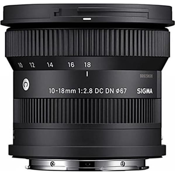 Lente Sigma 10-18mm F2.8 DC DN Montura X Ultra Gran Angular