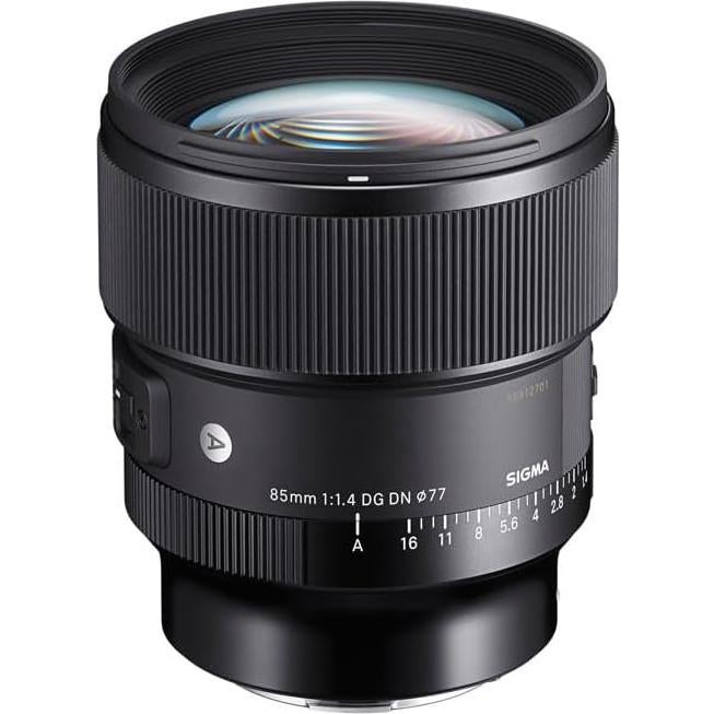 Lente Sigma 85mm F1.4 DG DN L-Mount, óptica ligera y compacta