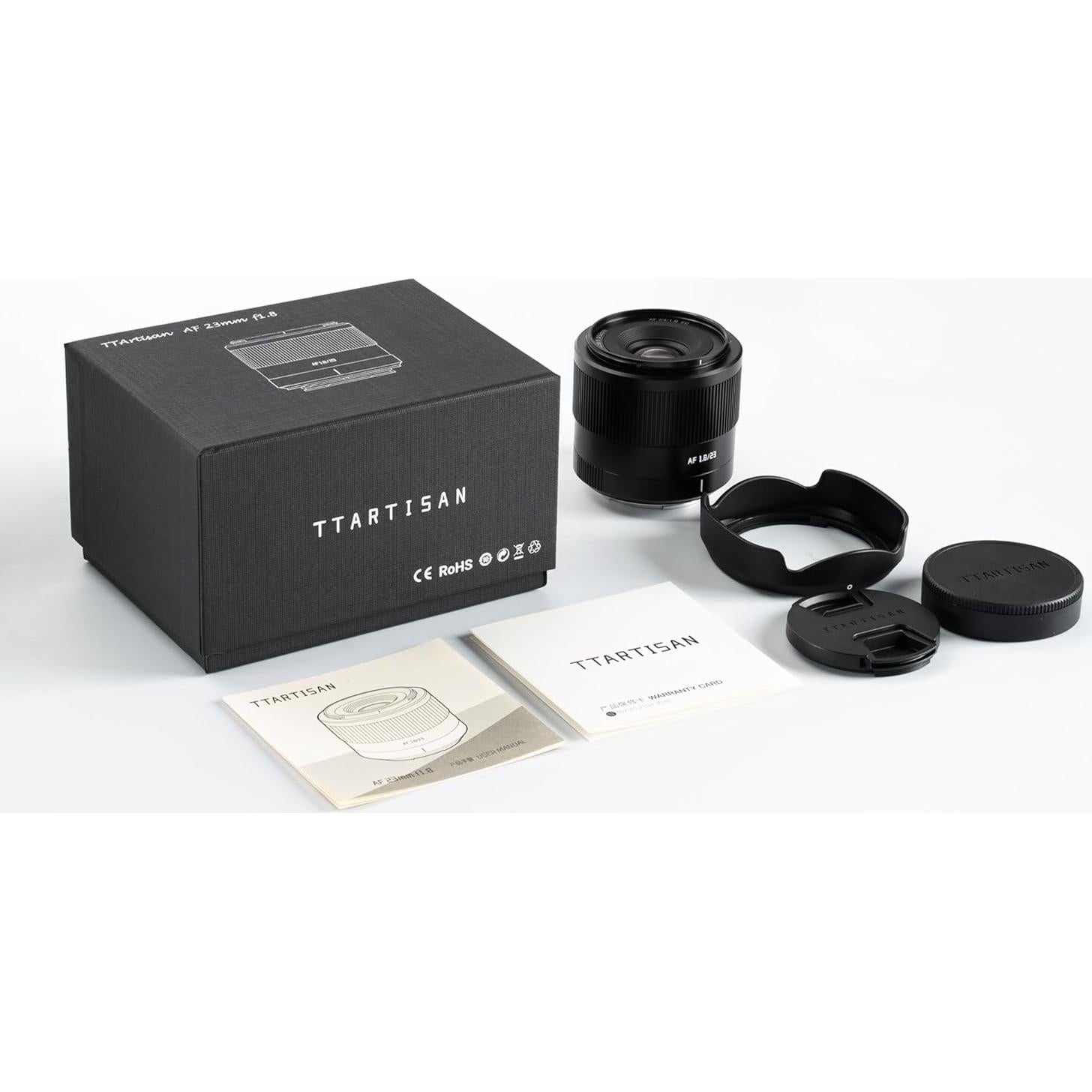 Lente Prime TTArtisan AF 23mm F1.8 Montura E para APS-C