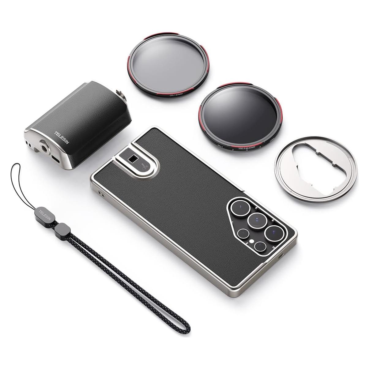 Kit de Fotografía Telesin Mastergrip para Galaxy S25 Ultra