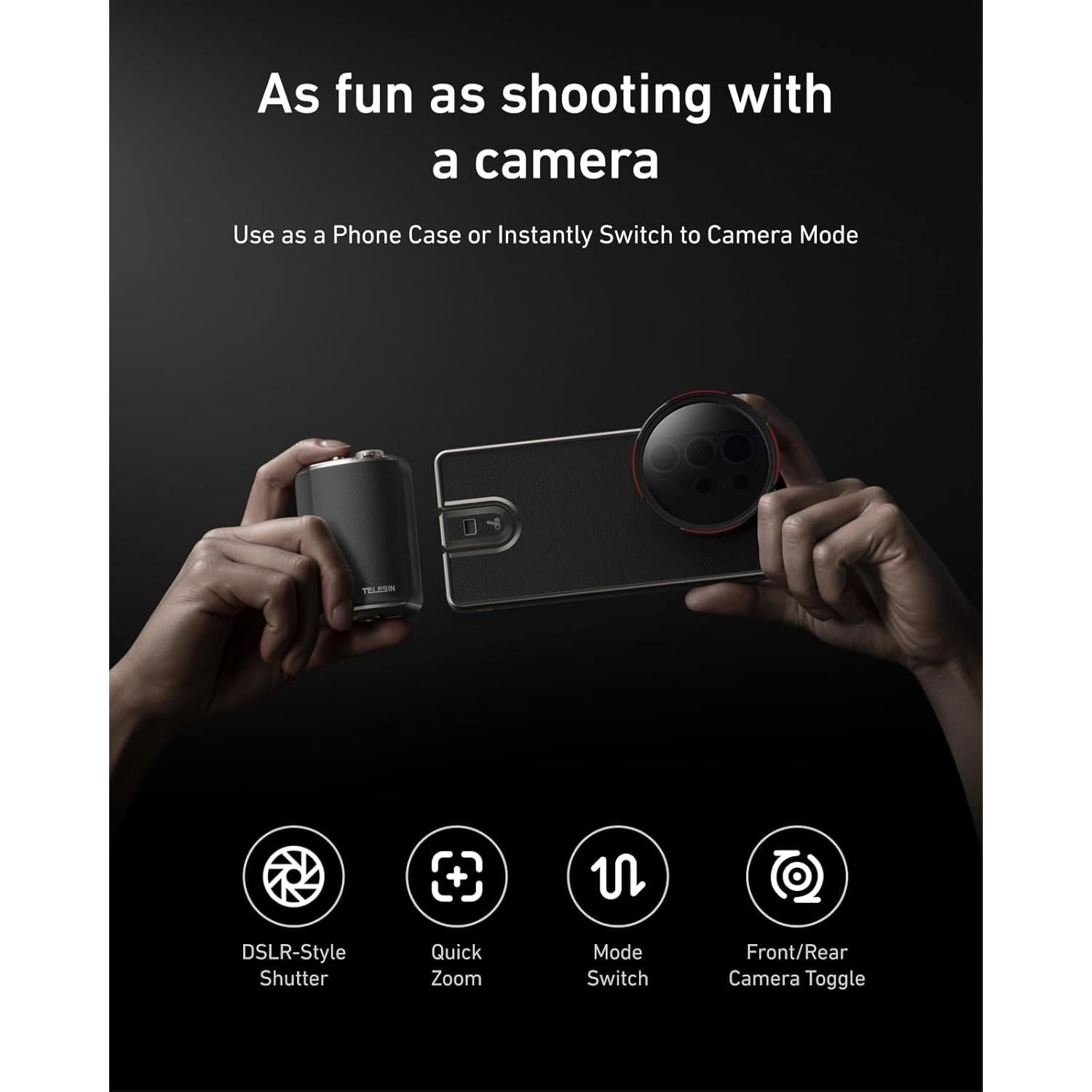 Kit de Fotografía Telesin Mastergrip para Galaxy S25 Ultra