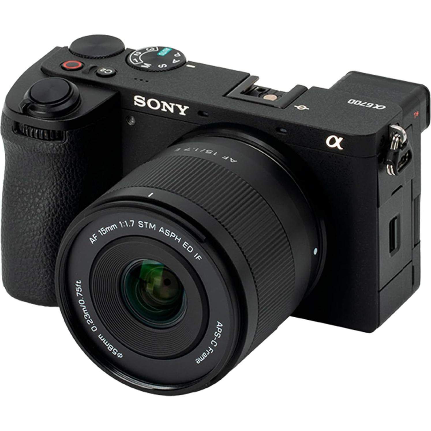 Lente VILTROX 15mm F1.7 E-Mount para Sony APS-C Ultra Gran Angular