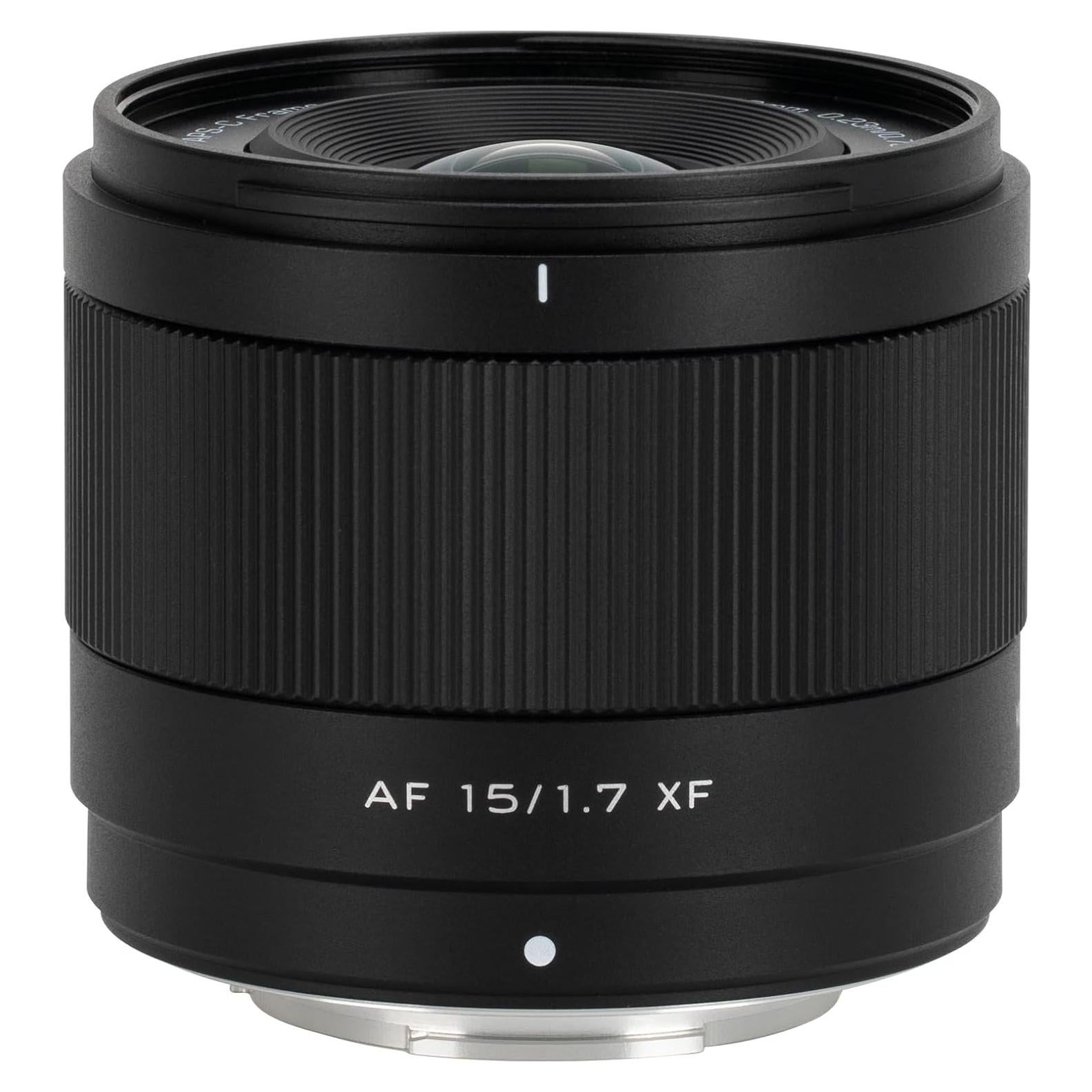 Lente VILTROX 15mm F1.7 X-Mount para Fujifilm APS-C
