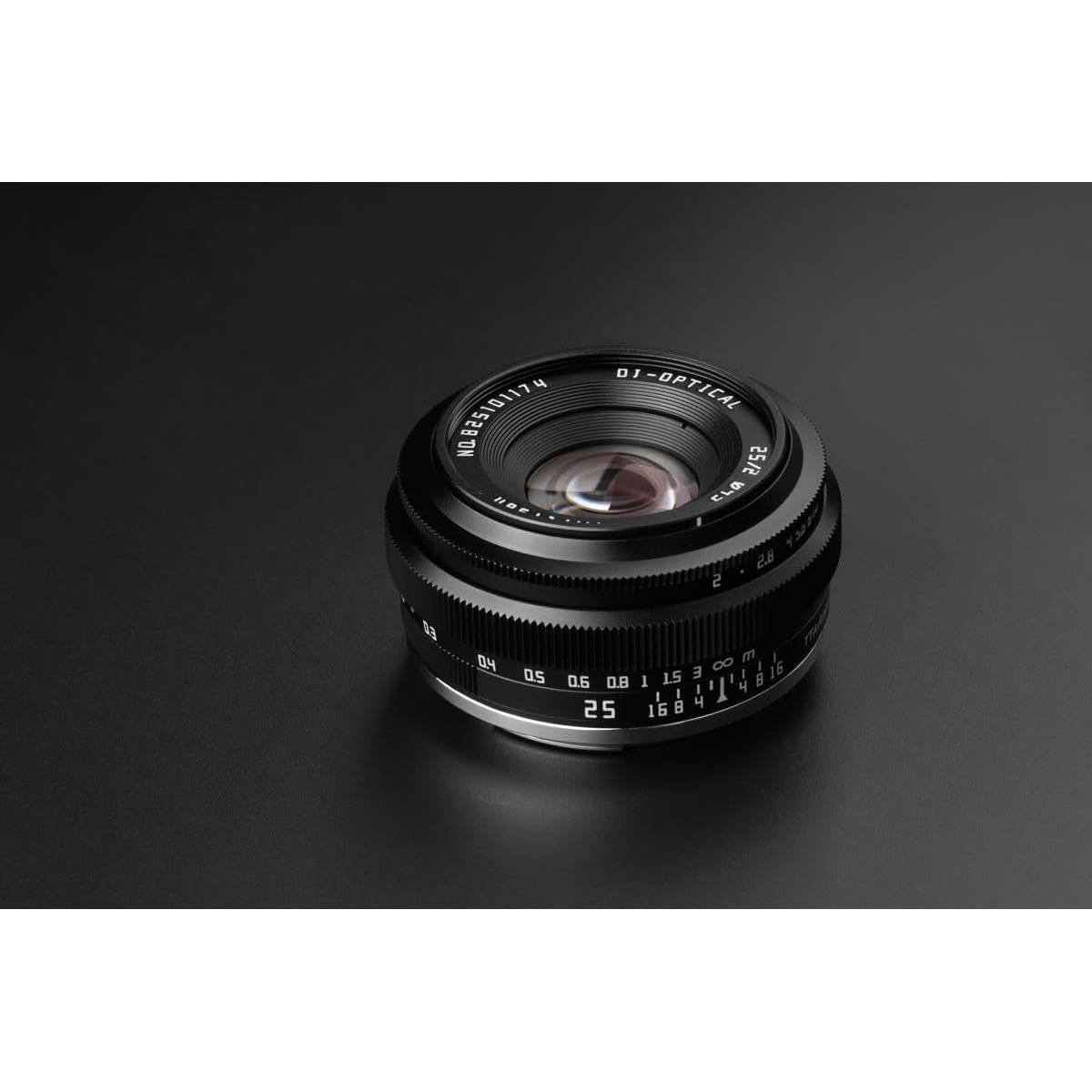 Lente TTArtisan 25mm F2 para Montura Sony E - Negro