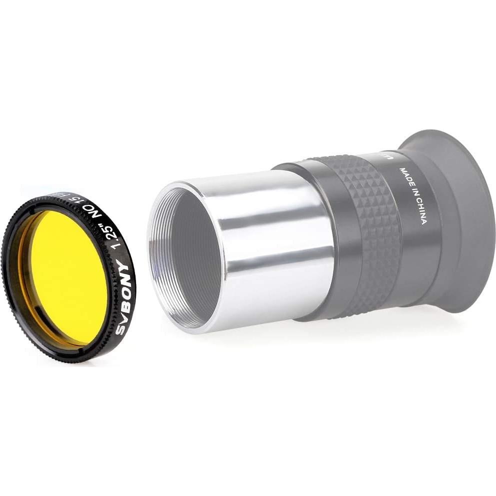 Filtro de ocular SVBONY SV127 1.25" 4 colores para telescopio