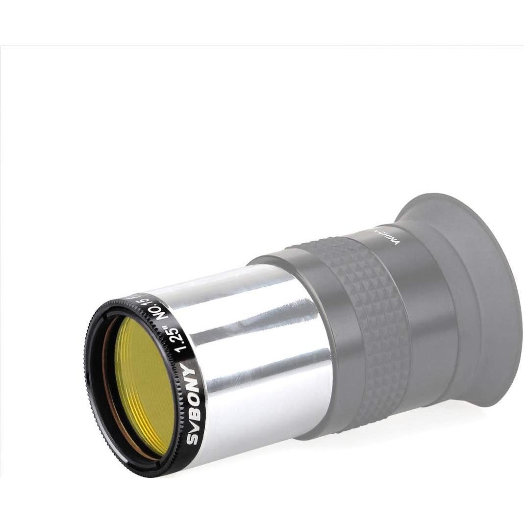 Filtro de ocular SVBONY SV127 1.25" 4 colores para telescopio