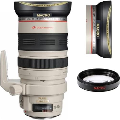 Lente Gran Angular 77MM Macro OPTURA HD para Canon EF 28-300mm