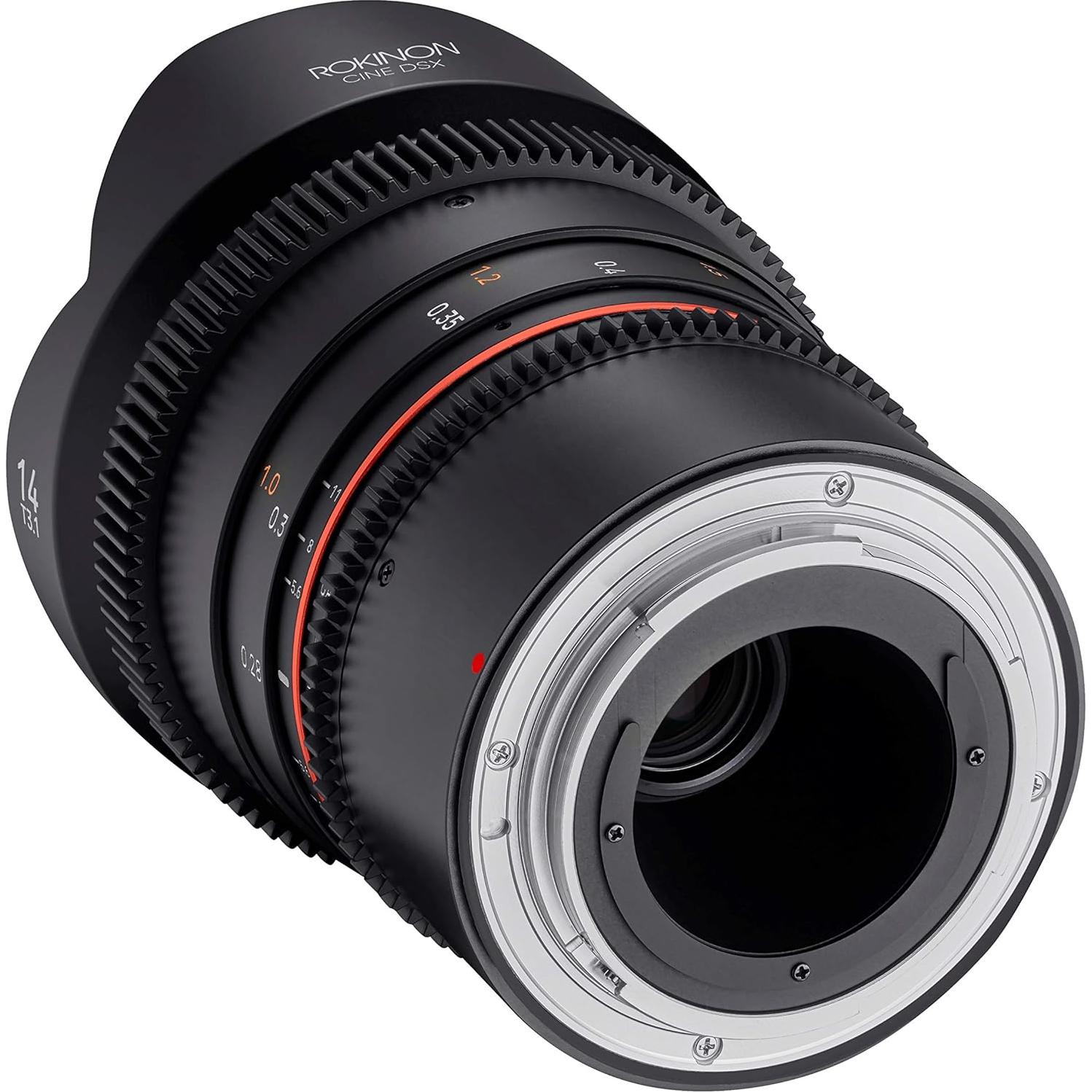 Lente Rokinon 14mm T3.1 Cine DSX para Canon RF