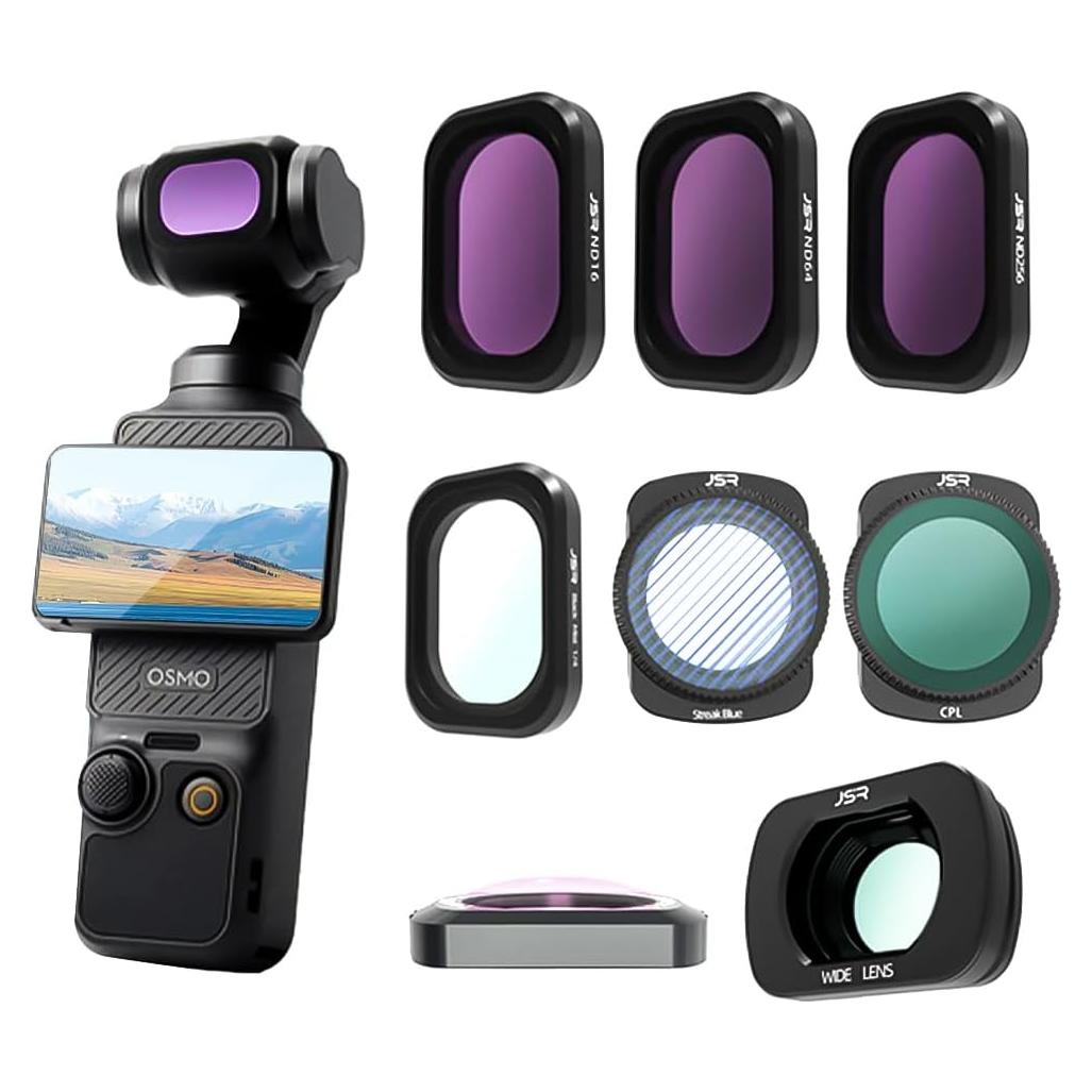 Filtro de Lente Magnético 8 en 1 Fergio para DJI OSMO Pocket 3