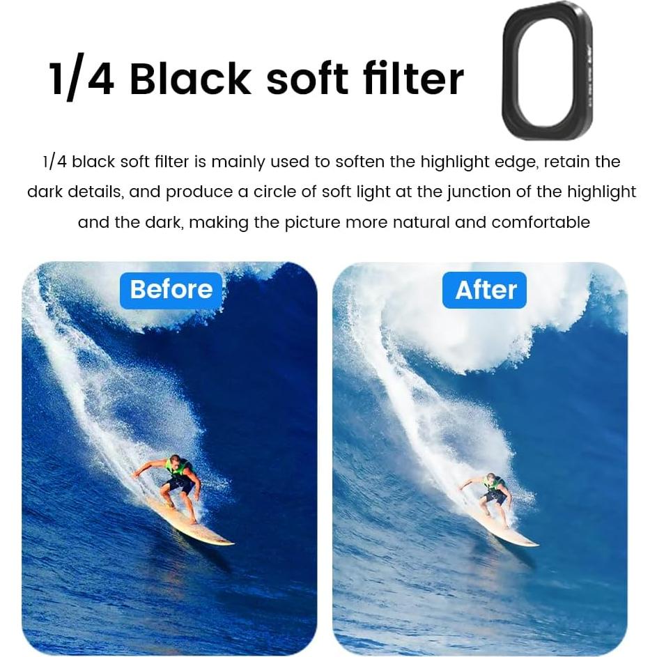 Filtro de Lente Magnético 8 en 1 Fergio para DJI OSMO Pocket 3