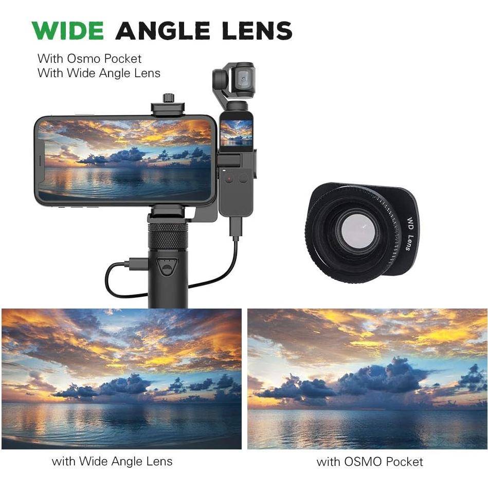 Conjunto de Filtros ND Magnéticos Smatree para DJI Osmo Pocket 2