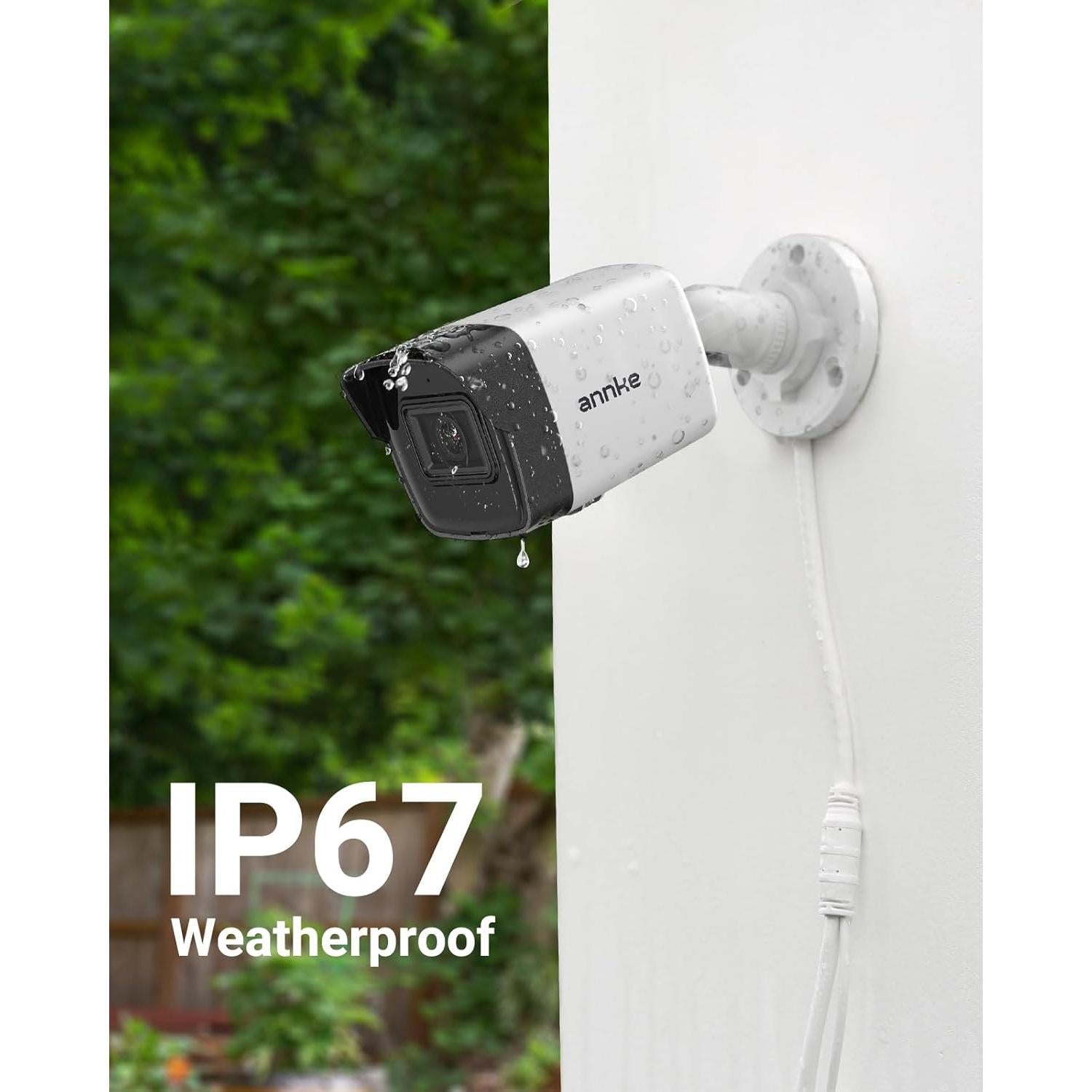 Cámaras de Seguridad PoE ANNKE C500 5MP con Audio 2 Unidades