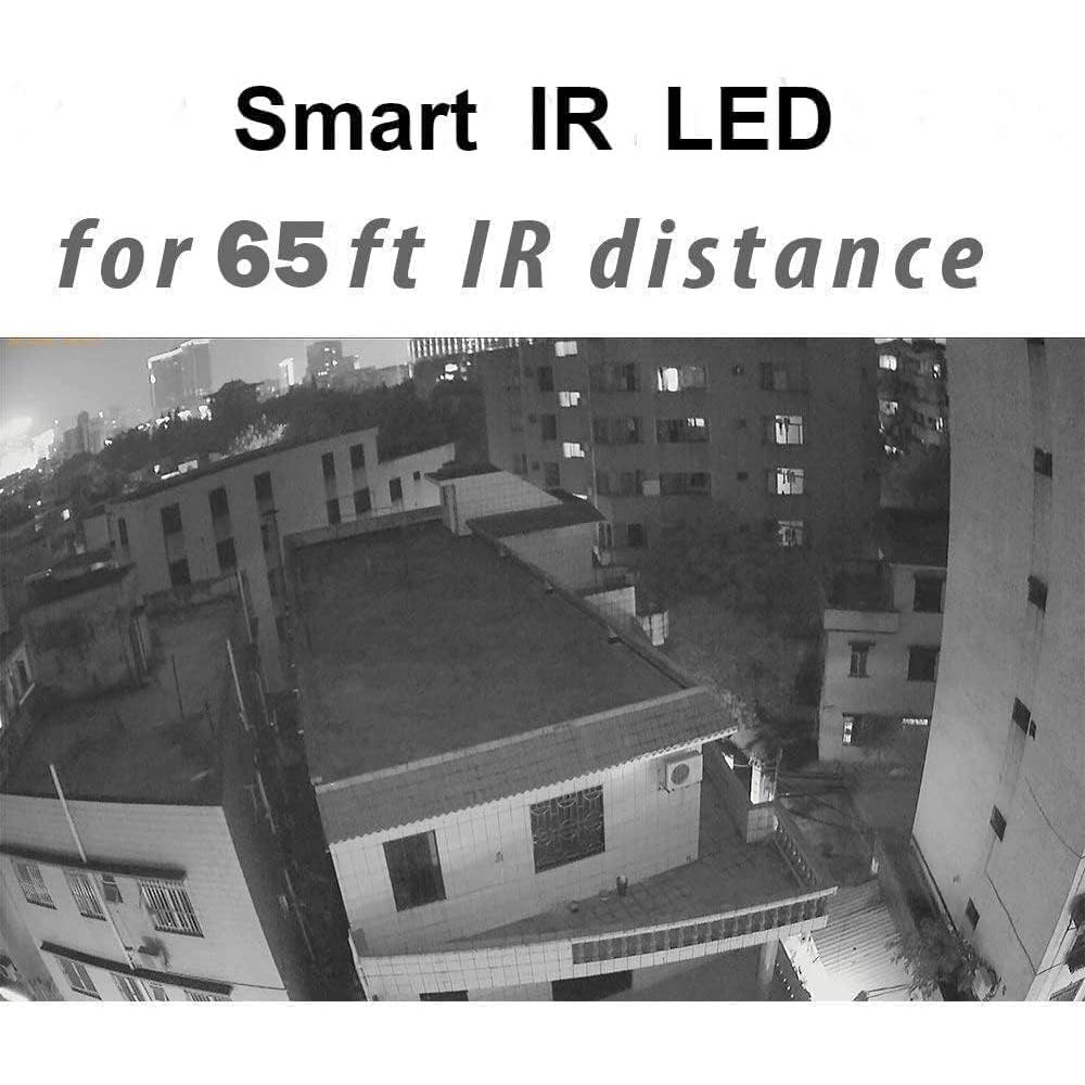 Cámara de Seguridad Domo 4MP Real HD con Visión Nocturna IR 20m