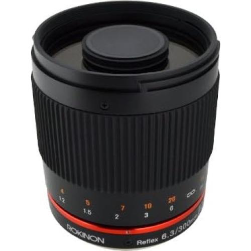 Lente Espejo Rokinon 300mm F6.3 para Cámaras Sin Espejo Fuji X