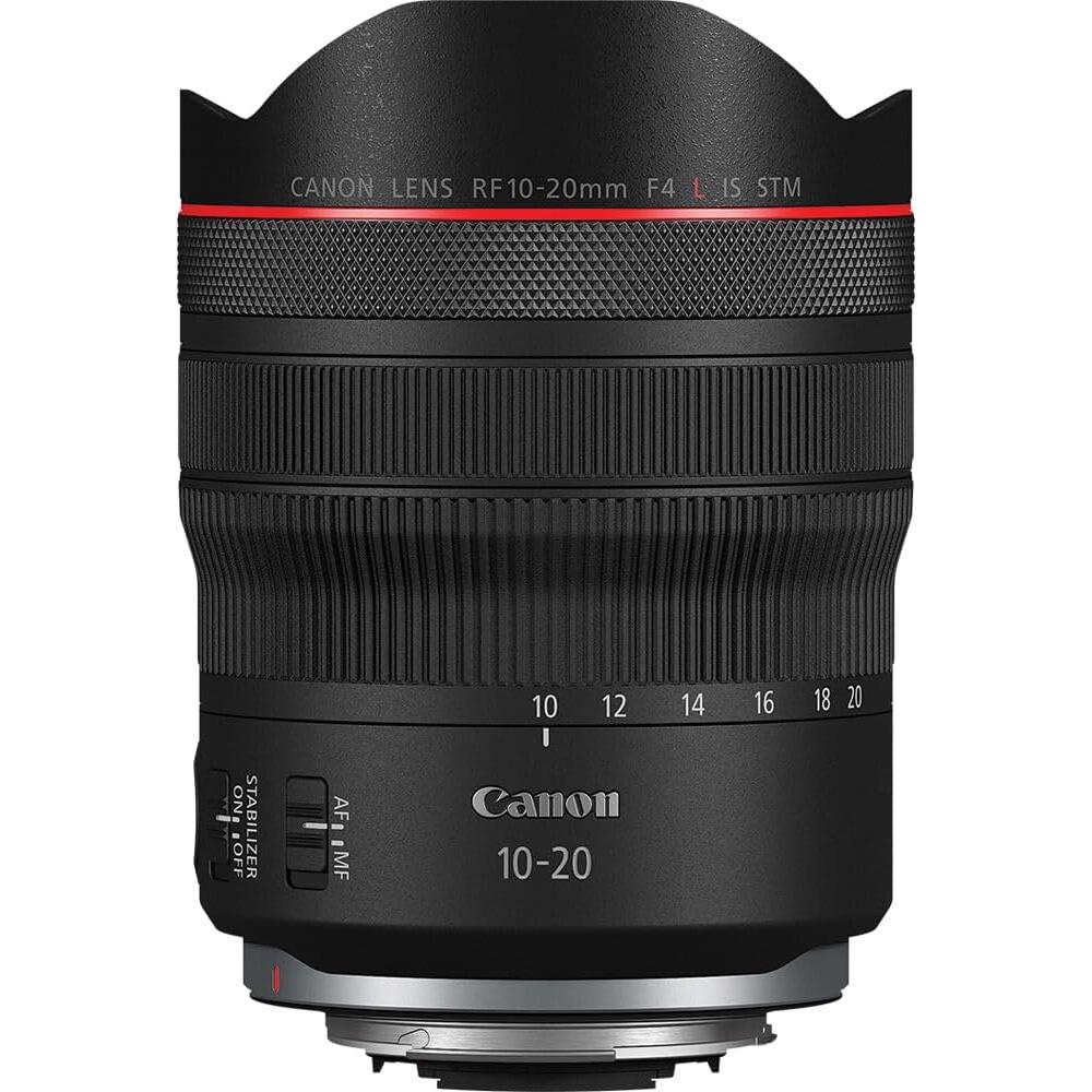 Lente Canon RF 10-20mm f/4 L IS STM Ultra Gran Angular + 64GB