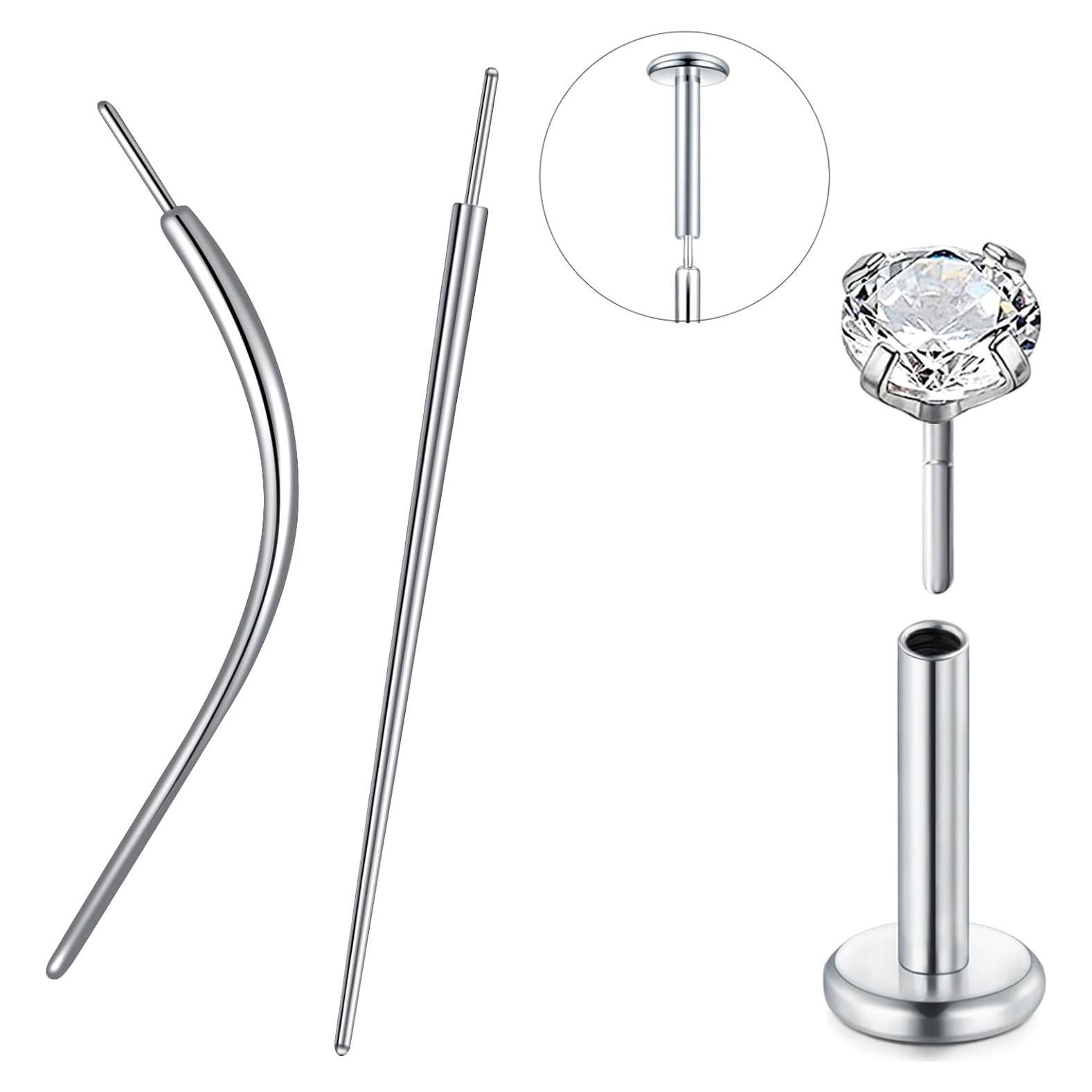 Herramienta de Inserción de Piercing QWALIT Titanio 20g