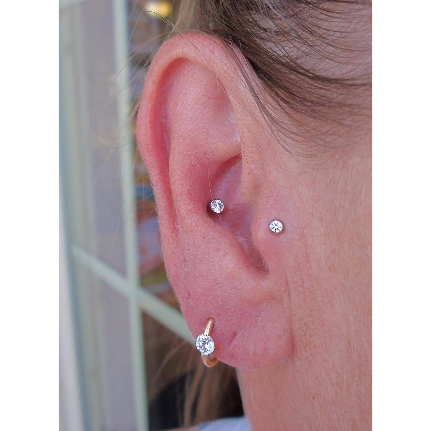 Herramienta de Inserción de Piercing QWALIT Titanio 20g