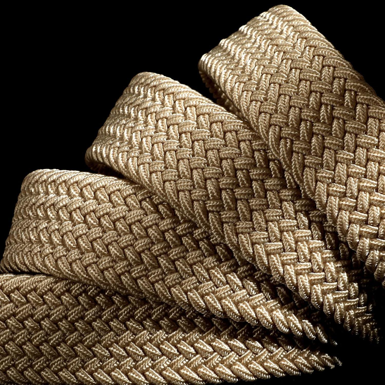 Cinturón elástico trenzado para hombres - Ajuste 68.5-76.2 cm