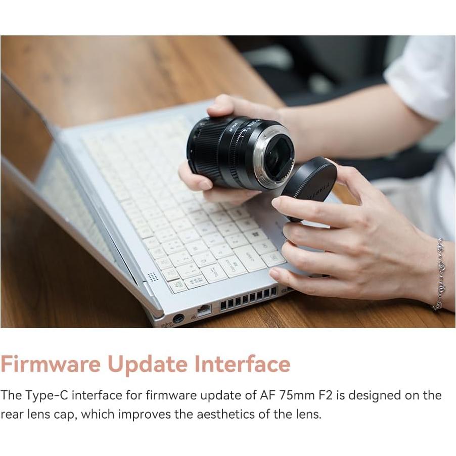 Lente Prime TTARTISAN 75mm F2 para Cámara Sony E Mount