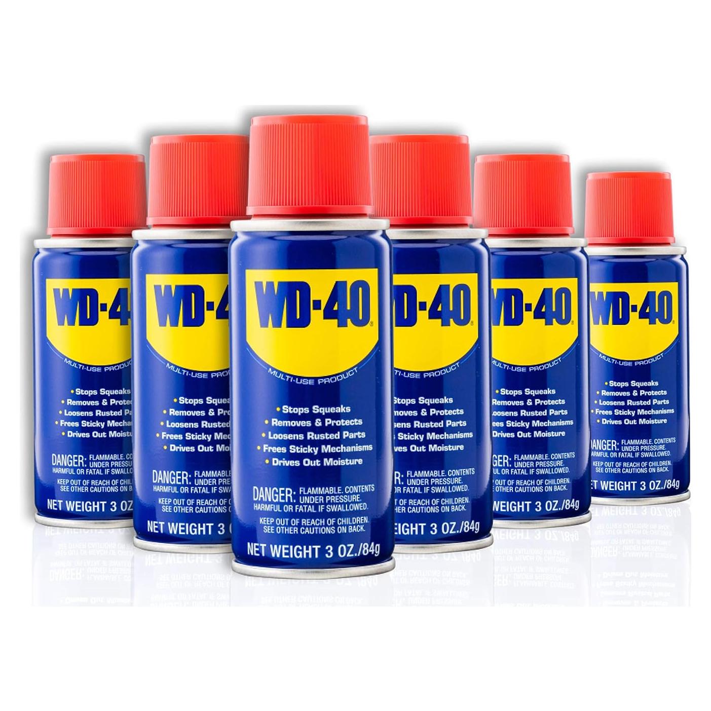 Producto Multiuso WD-40 85 g Paquete de 6 - Lubricante y Protector