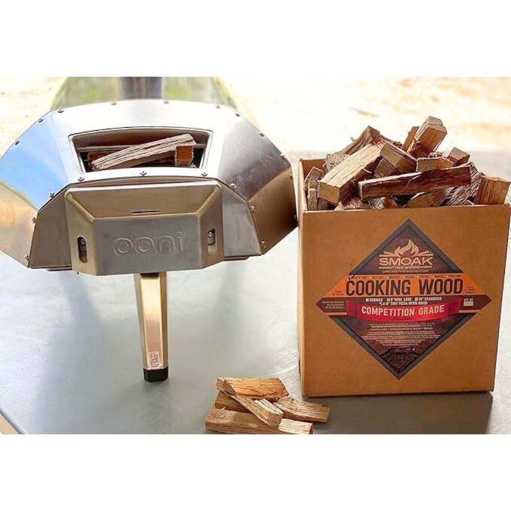 Leña para Horno de Pizza Smoak - Cereza 12.7-15.2cm Certificada USDA