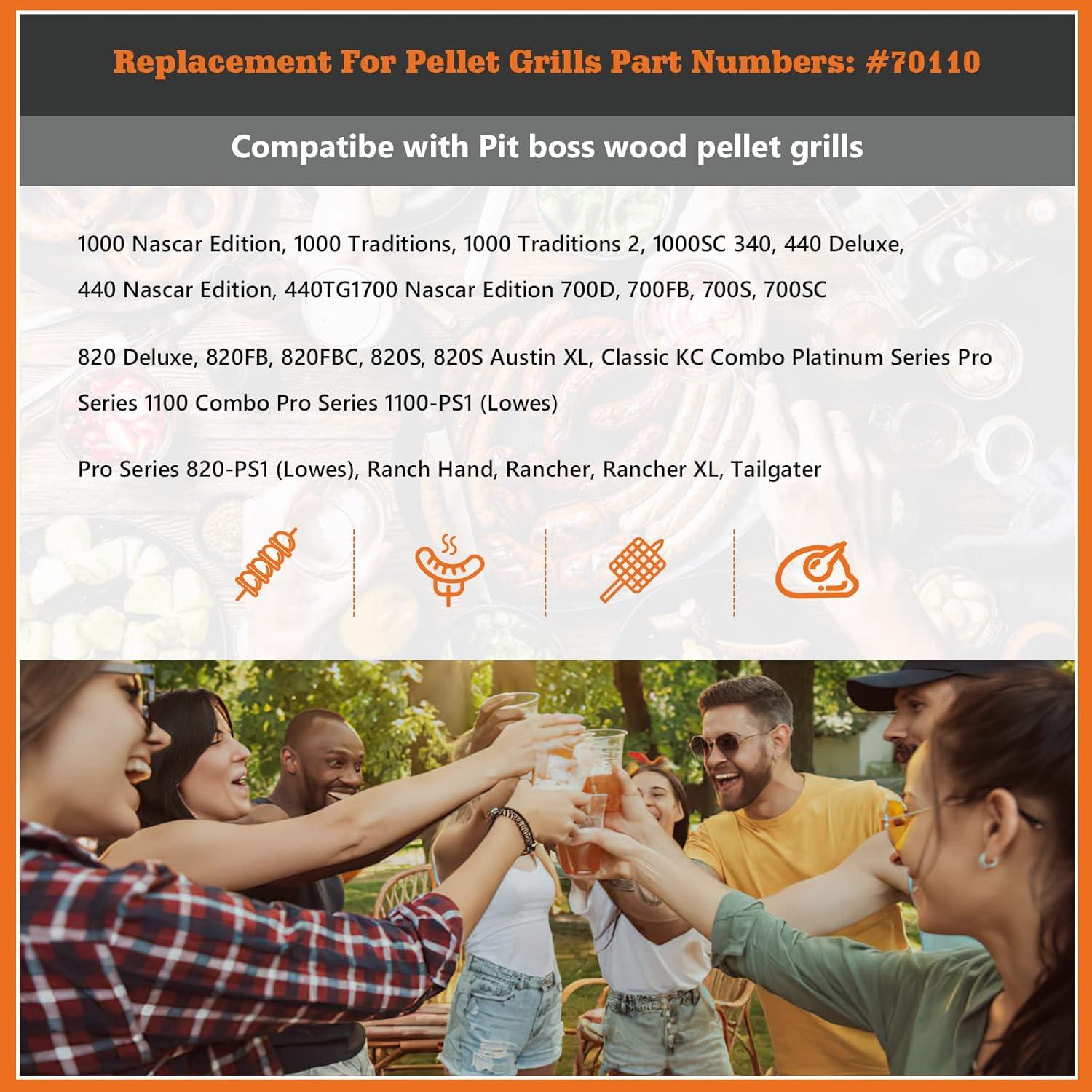 Cable de Alimentación de 1.83m YAOAWE para Parrillas de Pellet