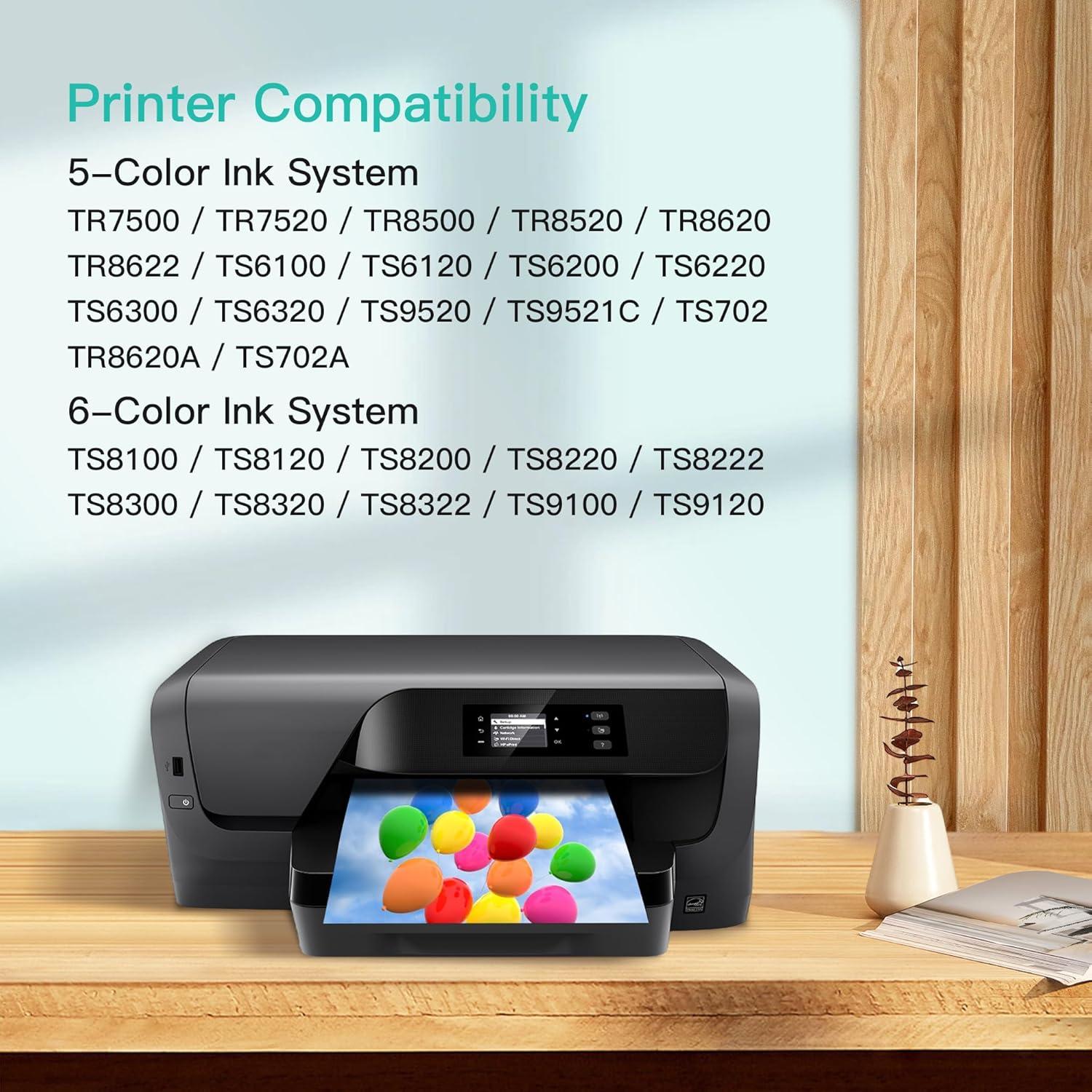 Cartuchos de Tinta AXESET 280XXL 281XXL 5 Colores para Canon