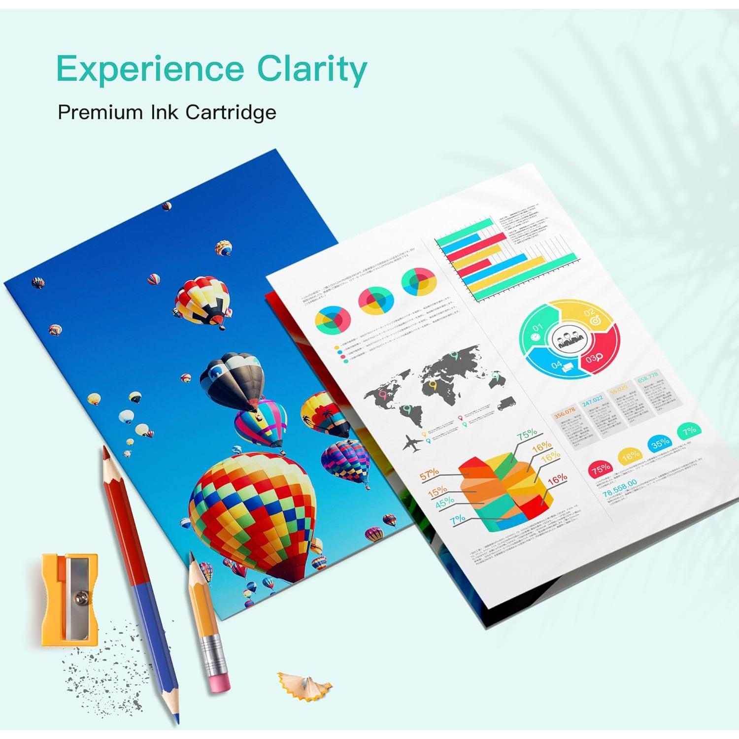 Cartuchos de Tinta AXESET 280XXL 281XXL 5 Colores para Canon