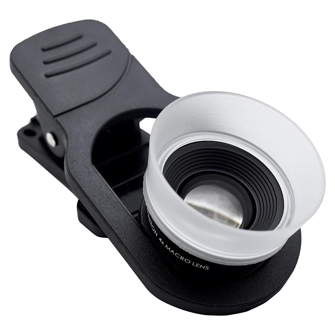 Lente Macro Kenko KRP-SM6 para Smartphone 3x 4x 6x con Capucha