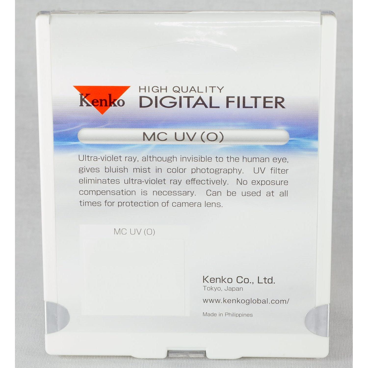 Filtro UV Kenko KB-62UV 62mm para Fotografía