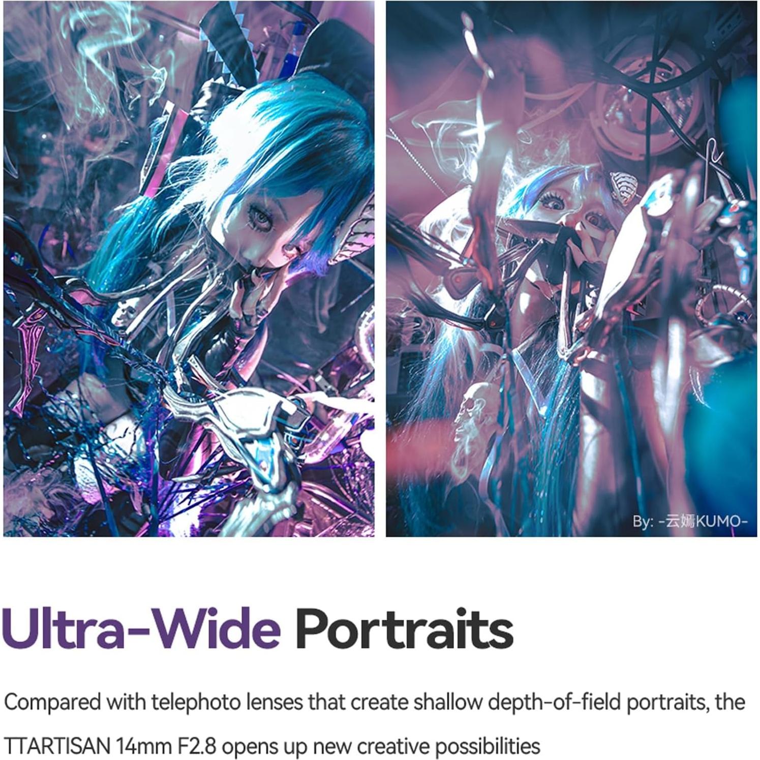 Lente Prime TTArtisan 14mm F2.8 Montura Z para Nikon