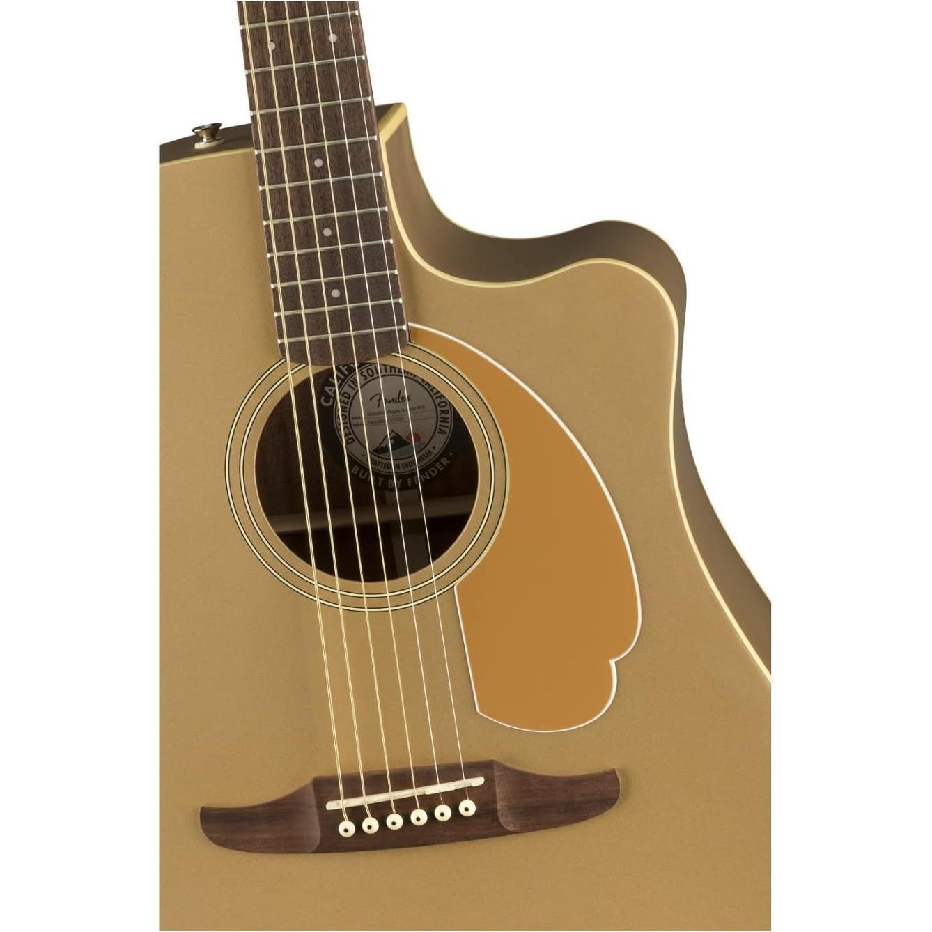 Guitarra Acústica Fender Redondo Player Satinado Bronce