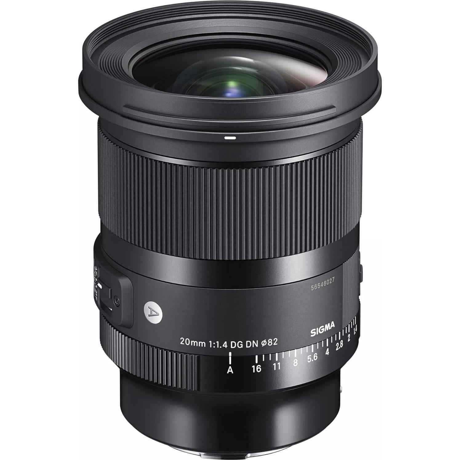 Lente Sigma 20mm f/1.4 DG DN Art para Montura L - Astrofotografía