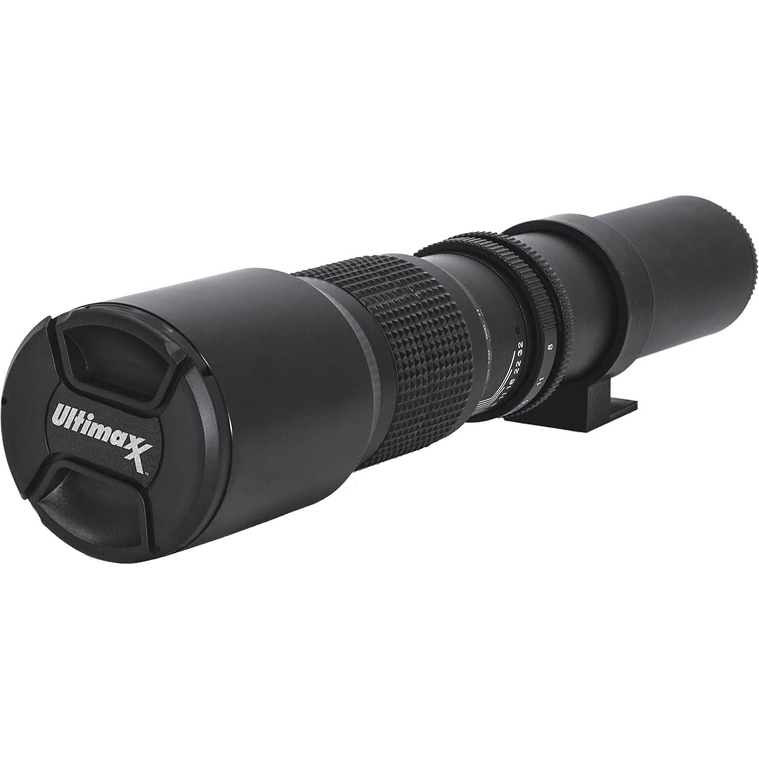 Lente Telefoto 500mm f/8 Ultimaxx para Nikon Z con Convertidor 2x