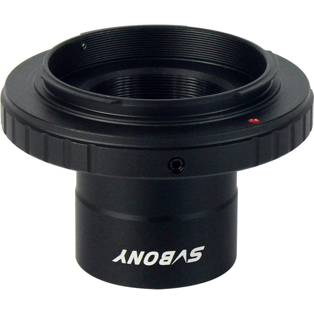 Adaptador T SVBONY para Telescopio y Cámara Nikon SLR DSLR