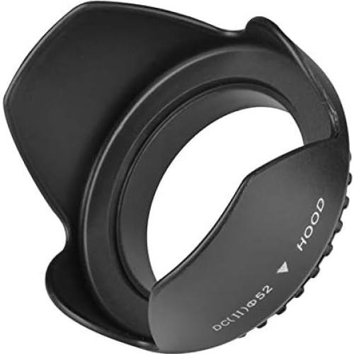 Capucha de lente tulipán 52mm Big Mike's para Nikon y Canon