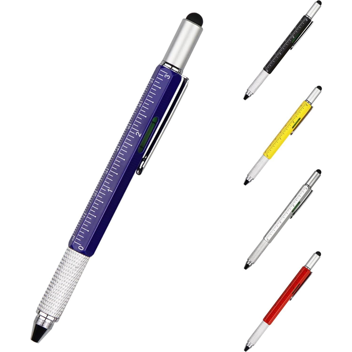 Bolígrafo Multifuncional DUNBONG 6 en 1 - Azul