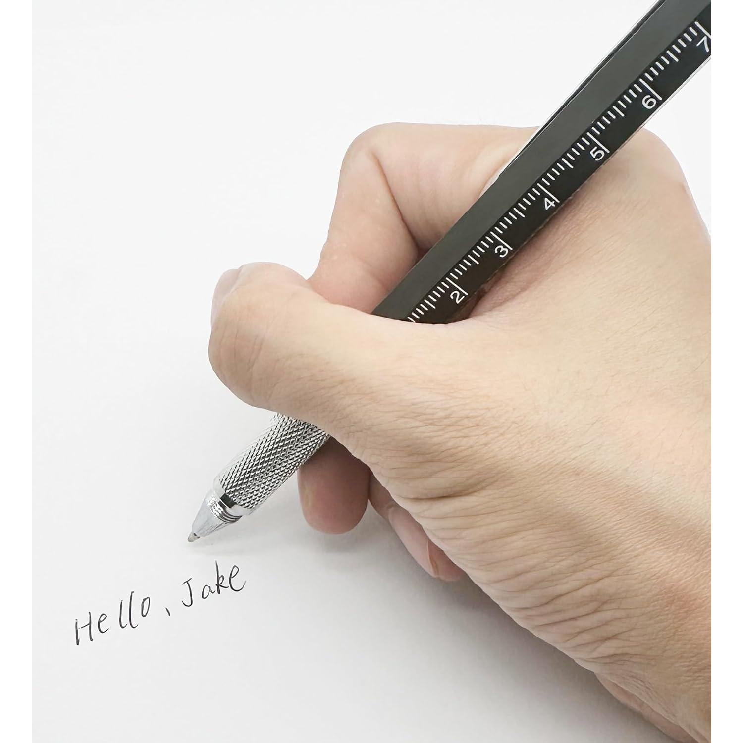 Bolígrafo Multifuncional DUNBONG 6 en 1 - Azul