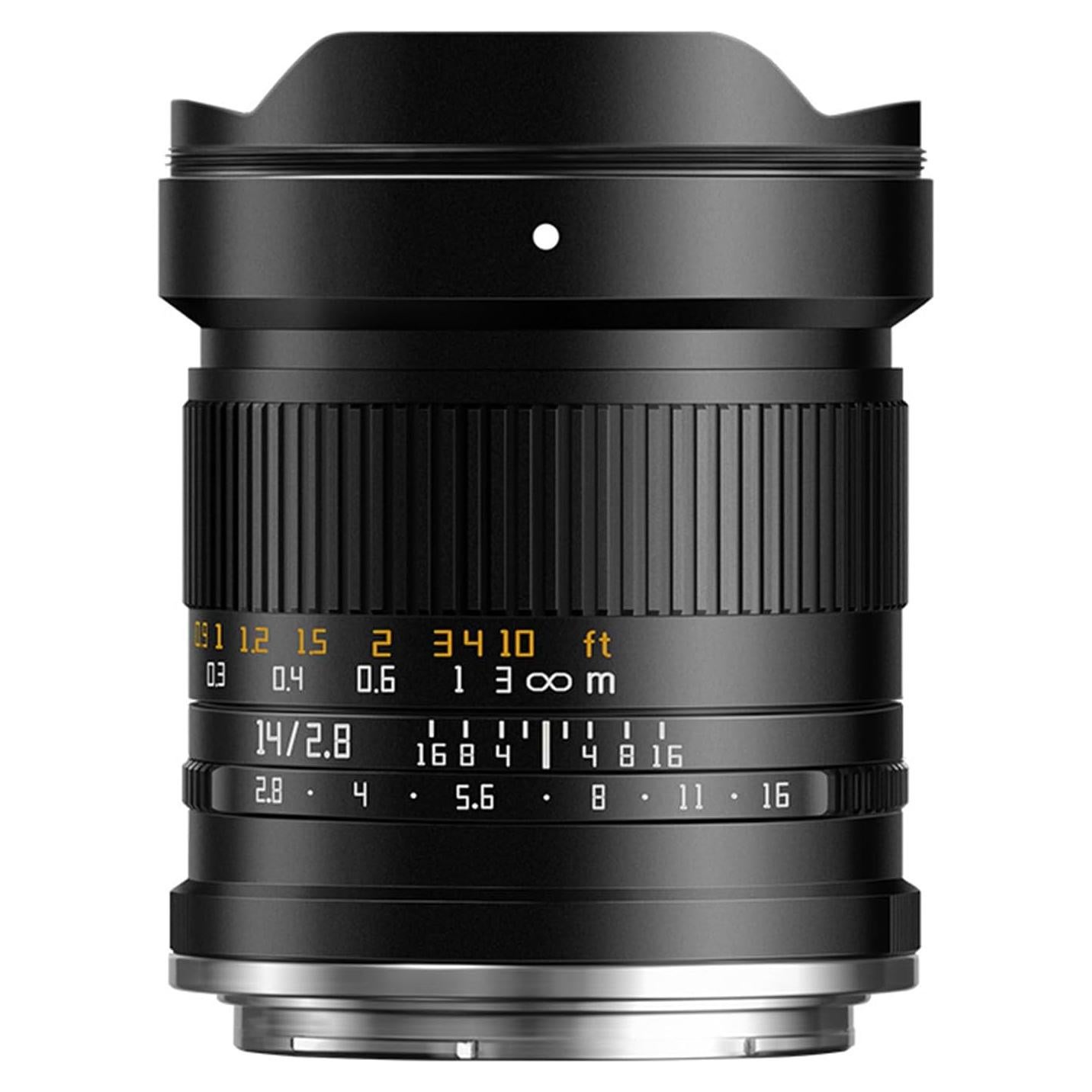 Lente Gran Angular TTARTISAN 14mm F2.8 para Nikon Z