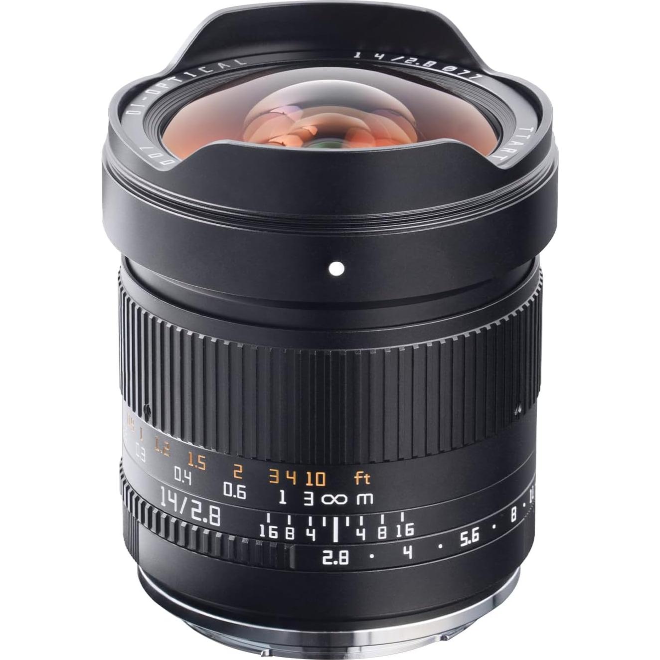 Lente Gran Angular TTARTISAN 14mm F2.8 para Nikon Z