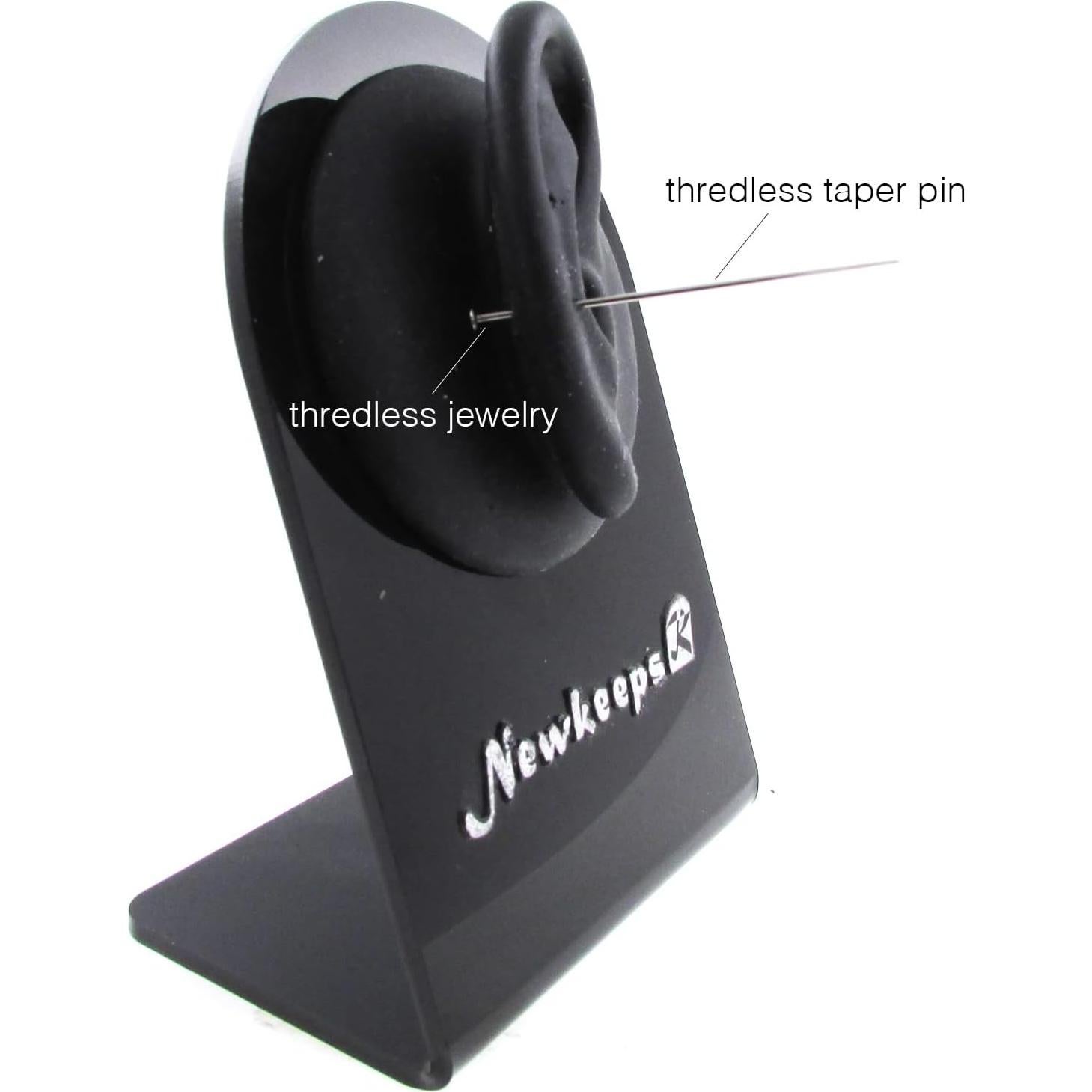 Conjunto de Tapers de Titanio G23 14g y 16g Sin Rosca